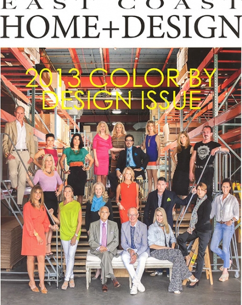 East Coast Home + Design Color by Design Issue - Cover
