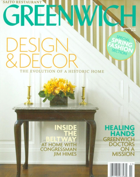 Greenwich Magazine Cover March 2010