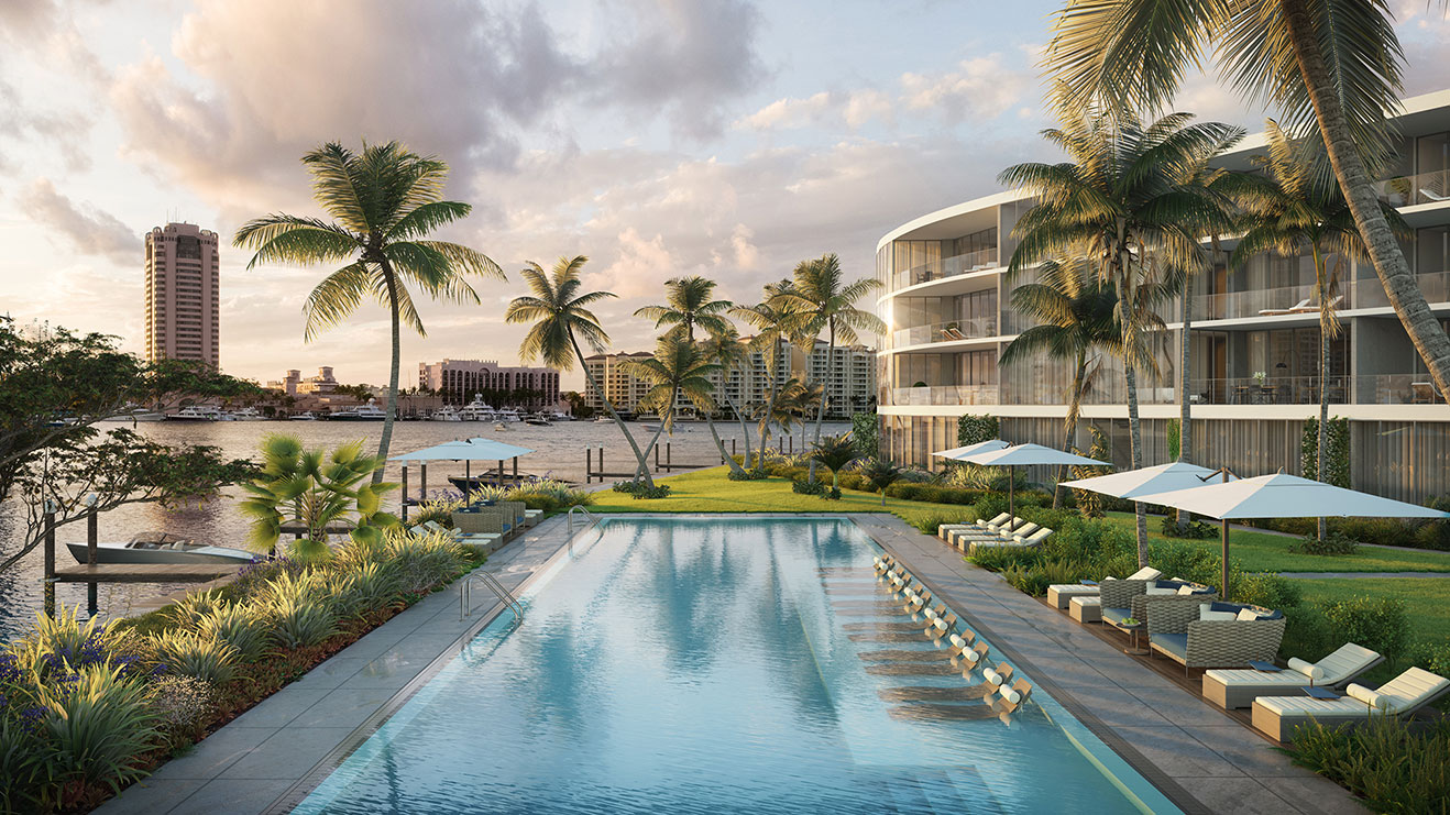 Boca Beach House Luxury Residences and Marina - Rendering