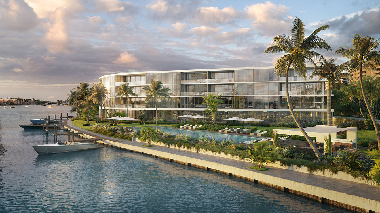 Boca Beach House Luxury Residences and Marina - Rendering